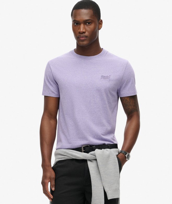 superdry Camiseta de algodón orgánico con logotipo Essential