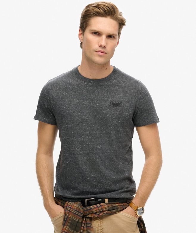 superdry Camiseta de algodón orgánico con logotipo Essential