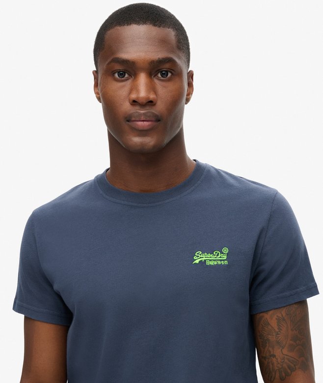 Superdry Camiseta De Algodón Orgánico Con Logotipo Essential