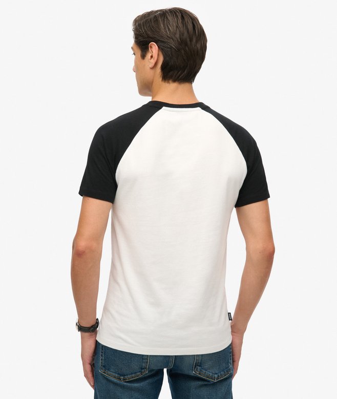 Superdry Camiseta De Béisbol De Algodón Orgánico Essential