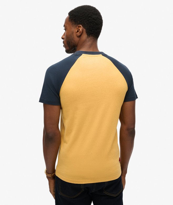 Superdry Camiseta De Béisbol De Algodón Orgánico Essential