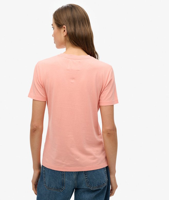 Superdry Camiseta De Corte Ajustado Con Logo Vintage Con Strass