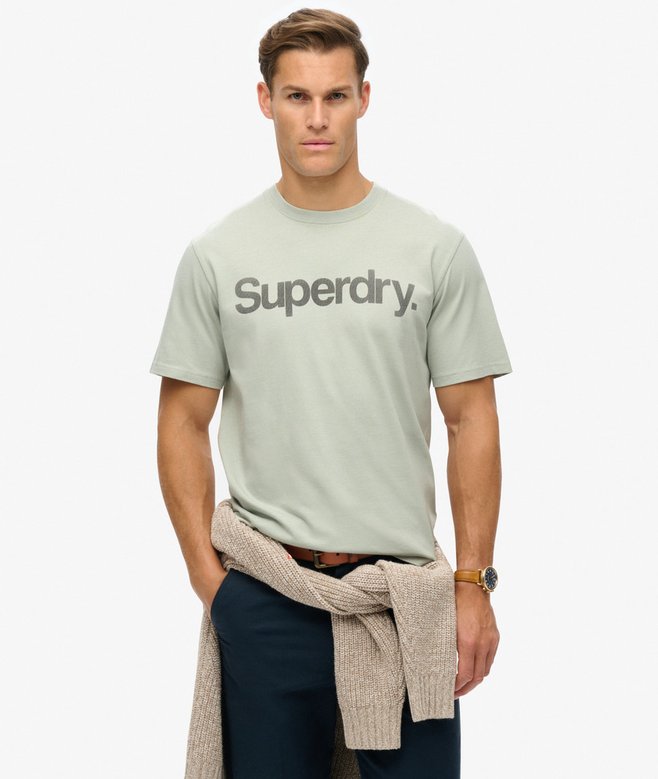 superdry Camiseta de corte holgado con logotipo Core City