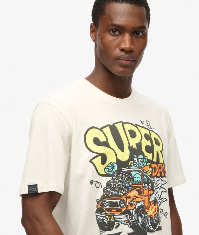Superdry Camiseta De Corte Holgado Dragnut Odd Rods