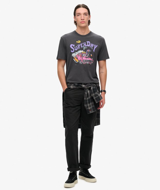 Superdry Camiseta De Corte Holgado Dragnut Odd Rods