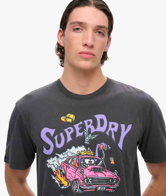 Superdry Camiseta De Corte Holgado Dragnut Odd Rods