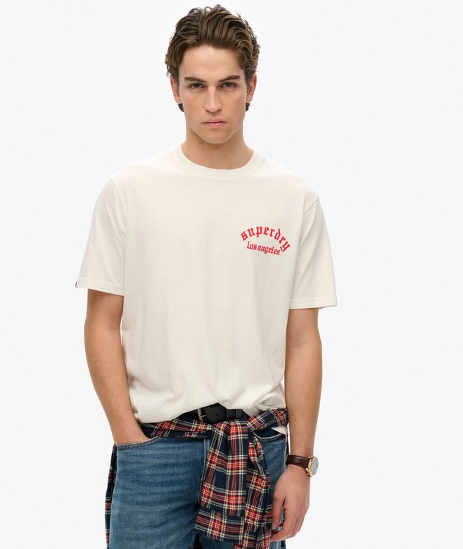 Superdry Camiseta De Corte Holgado Y Manga Corta Neo Trad Tattoo