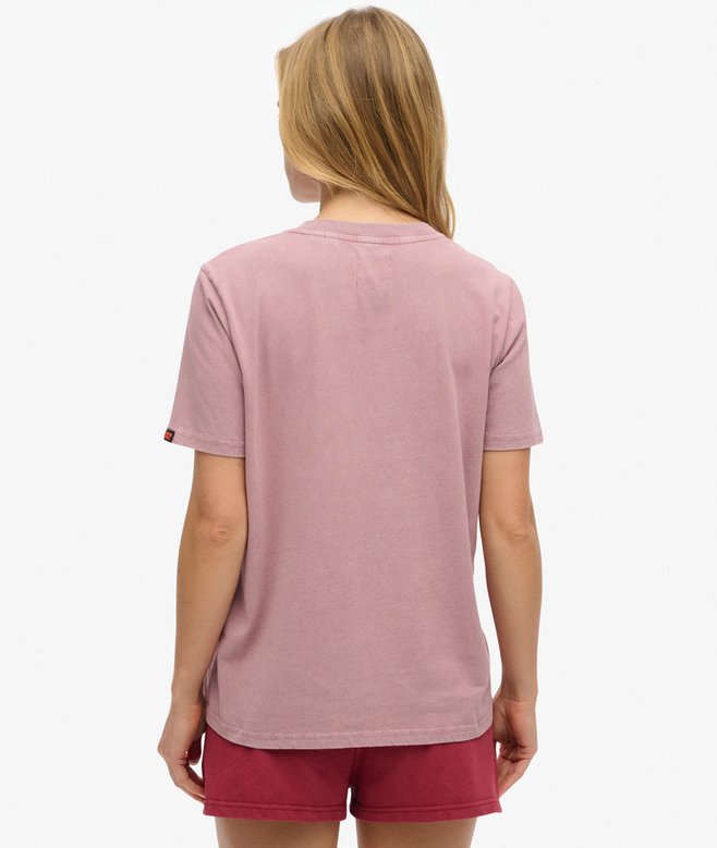 Superdry Camiseta De Corte Relajado Con Acabado Metalizado Venue