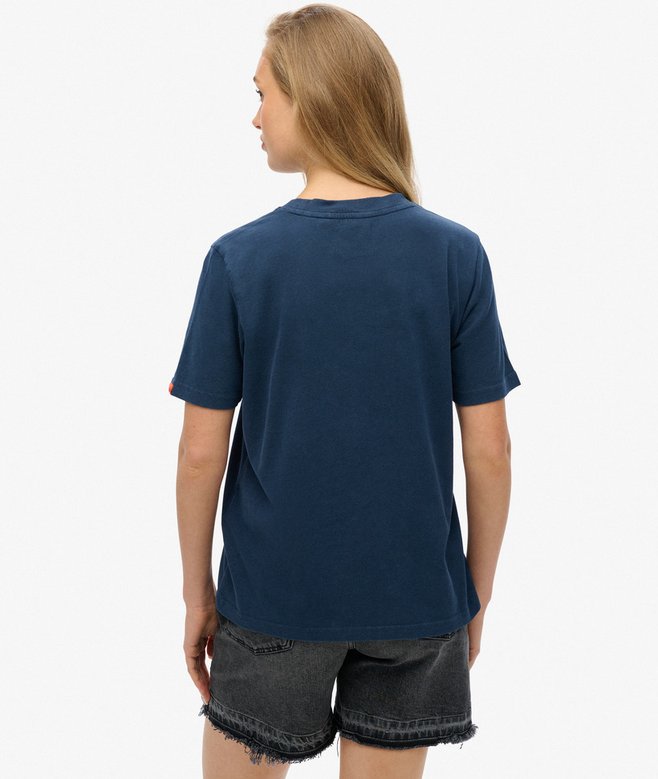 Superdry Camiseta De Corte Relajado Con Adornos Varsity
