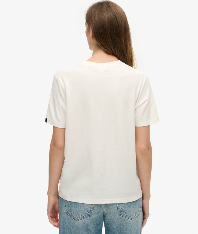 Superdry Camiseta De Corte Relajado Con Logotipo Arcoíris