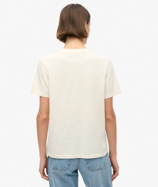 Superdry Camiseta De Corte Relajado Con Logotipo Arcoíris