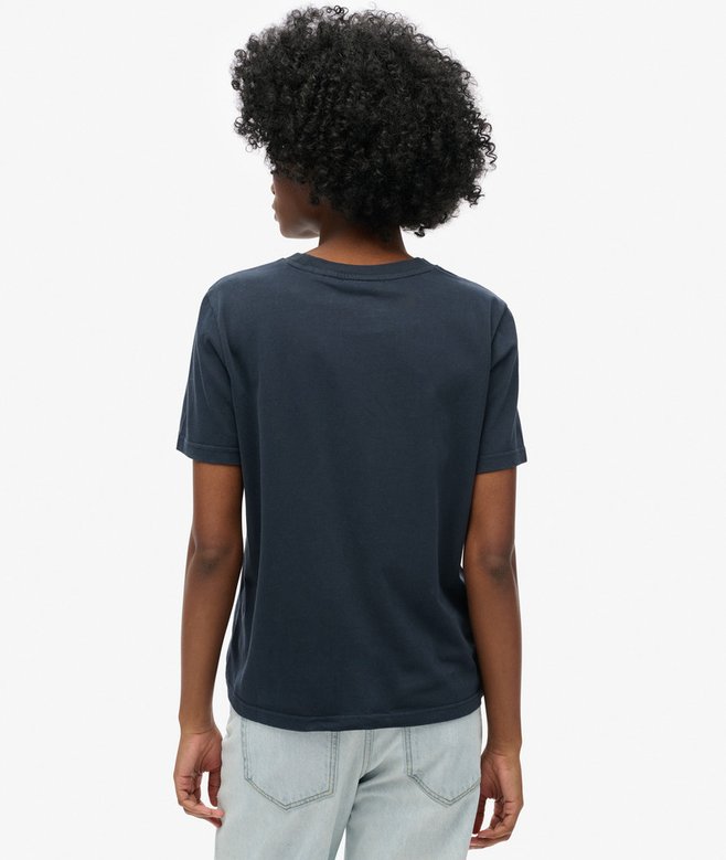 Superdry Camiseta De Corte Relajado Con Logotipo Arcoíris
