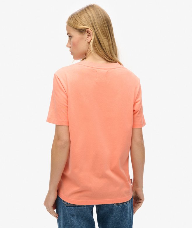 Superdry Camiseta De Corte Relajado Con Logotipo En Relieve