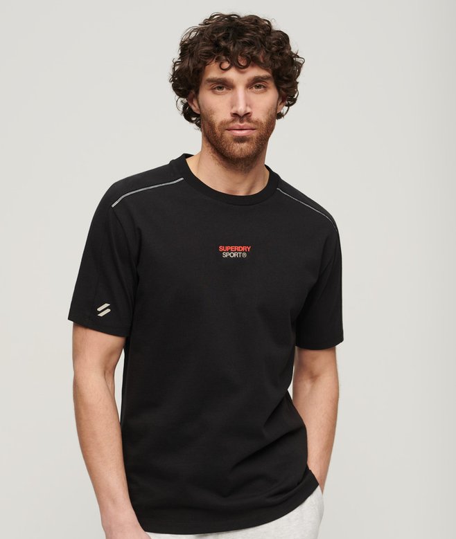 superdry Camiseta de corte relajado con logotipo Sport Tech
