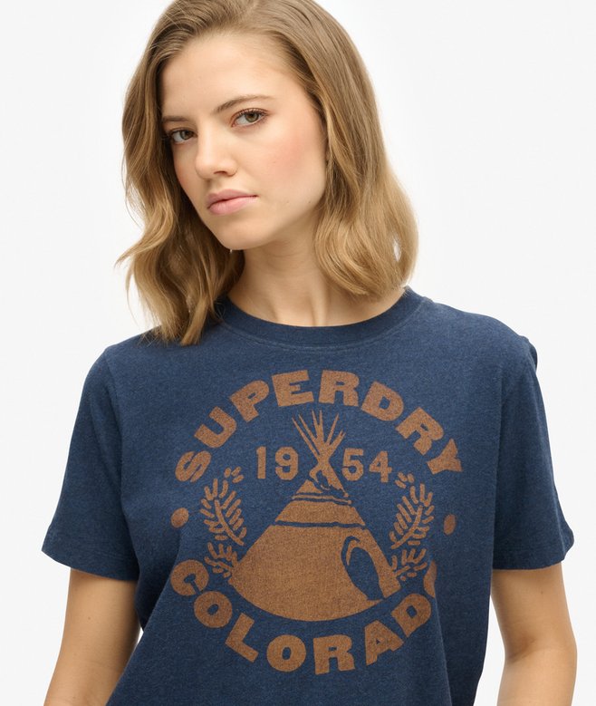 Superdry Camiseta De Corte Relajado Monocromática Lo-fi Outdoor