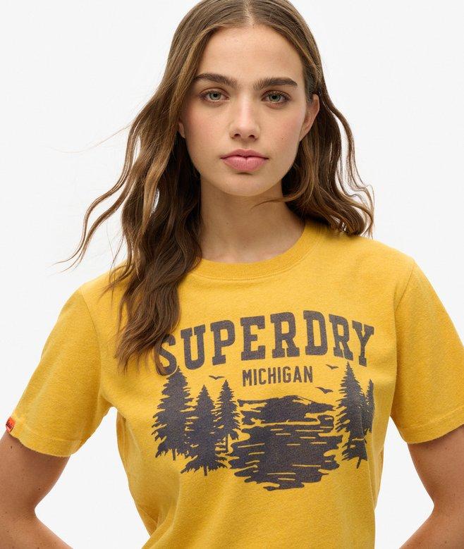 Superdry Camiseta De Corte Relajado Monocromática Lo-fi Outdoor
