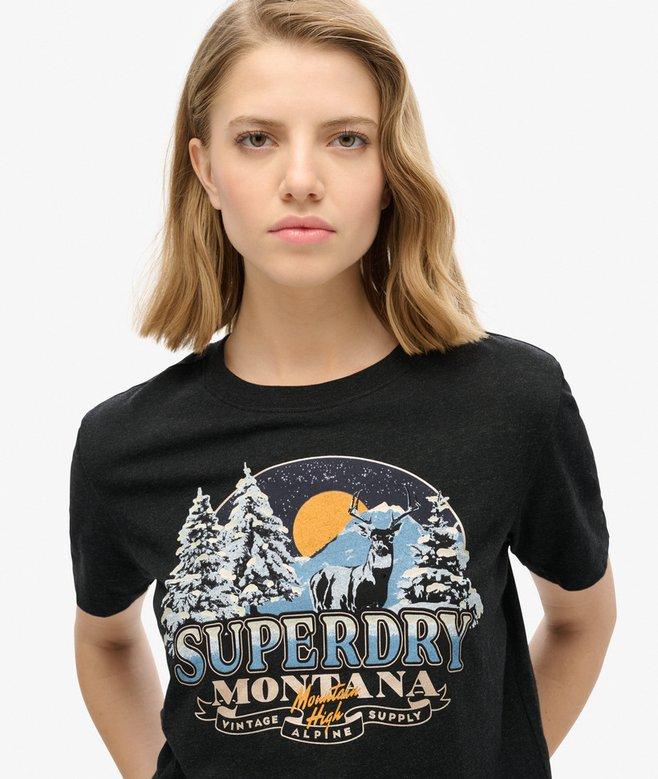 Superdry Camiseta De Corte Relajado Travel Souvenir