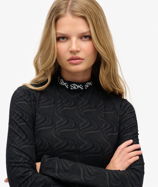 Superdry Camiseta De Malla Jacquard De Edición Limitada SDX