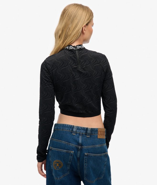 Superdry Camiseta De Malla Jacquard De Edición Limitada SDX