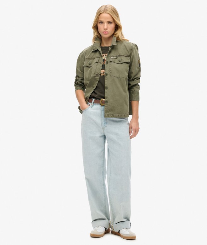 Superdry Camiseta De Manga Casquillo Con Motivo De Rock De Los 70