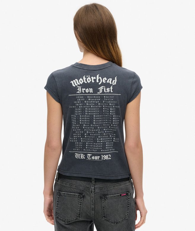 Superdry Camiseta De Manga Casquillo De Motörhead X Superdry