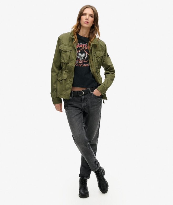 Superdry Camiseta De Manga Casquillo De Motörhead X Superdry