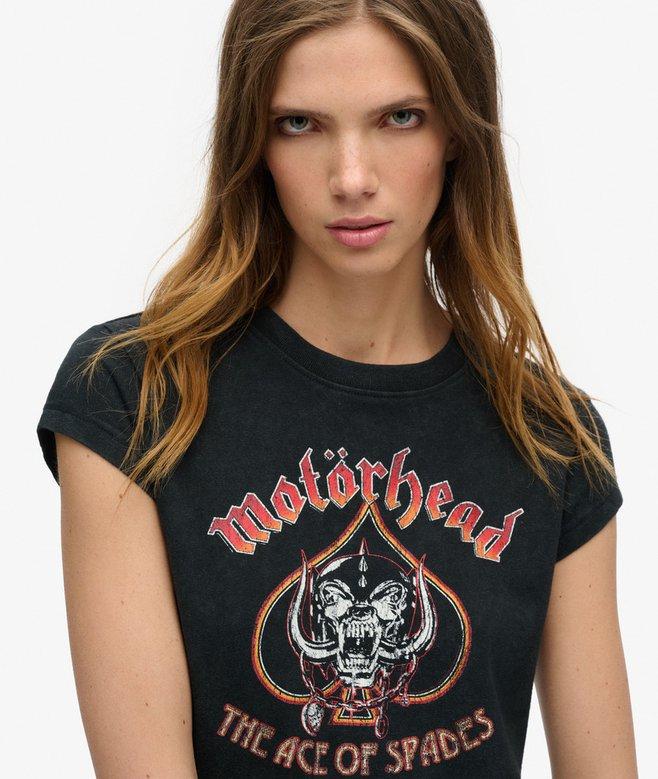 Superdry Camiseta De Manga Casquillo De Motörhead X Superdry