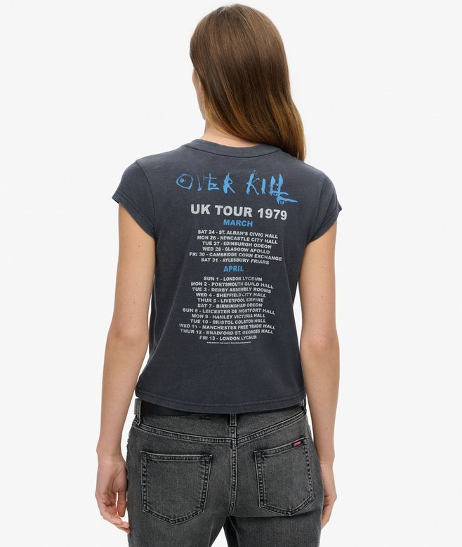 Superdry Camiseta De Manga Casquillo De Motörhead X Superdry