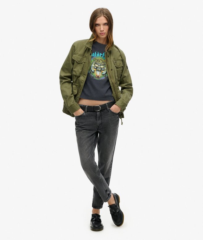 Superdry Camiseta De Manga Casquillo De Motörhead X Superdry