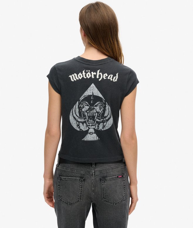 Superdry Camiseta De Manga Casquillo De Motörhead X Superdry