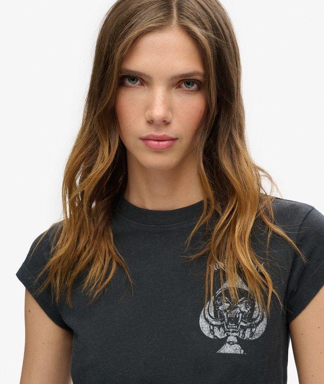 Superdry Camiseta De Manga Casquillo De Motörhead X Superdry