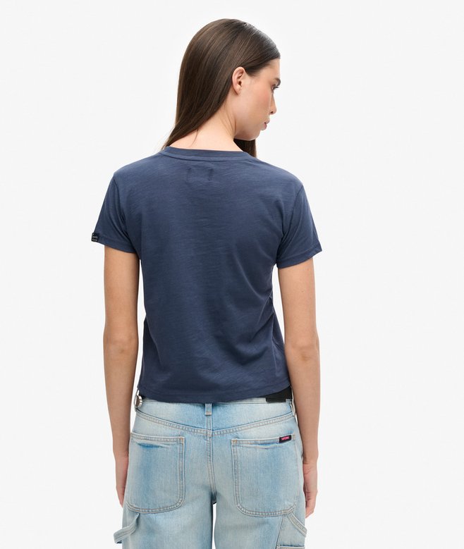 Superdry Camiseta De Manga Corta 70s Retro Font Graphic