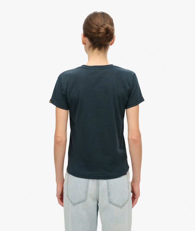 Superdry Camiseta De Rayas De Corte Ajustado Outdoor