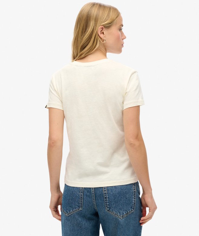 Superdry Camiseta De Rayas De Corte Ajustado Outdoor