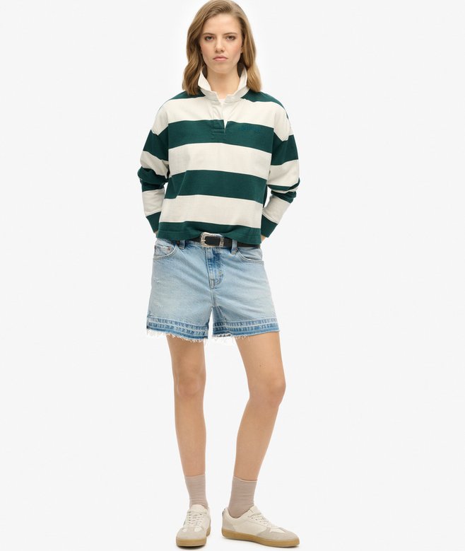 Superdry Camiseta De Rugby A Rayas Athletic Essentials