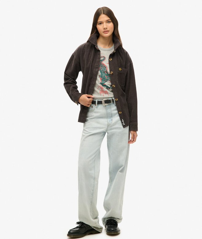 Superdry Camiseta De Tirantes Ajustada Superdry X Komodo Kailash Dragon