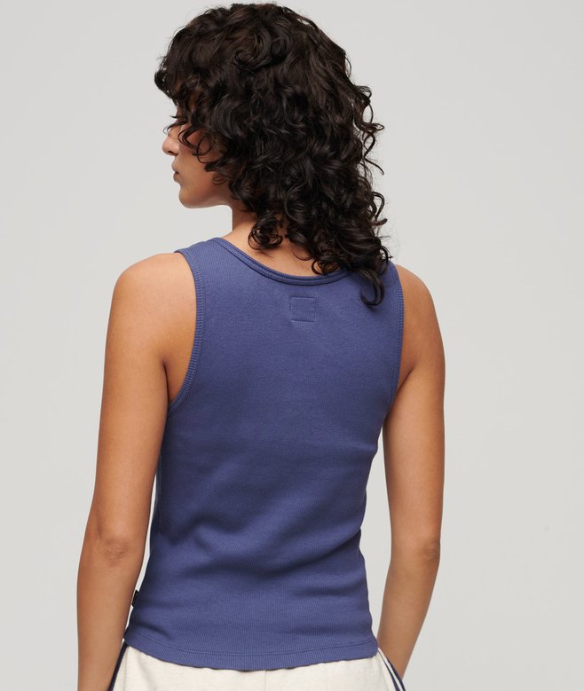 Superdry Camiseta De Tirantes Con Botones Athletic Essentials