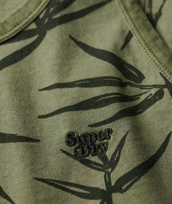 Superdry Camiseta De Tirantes Con Estampado Sobreteñido Vintage