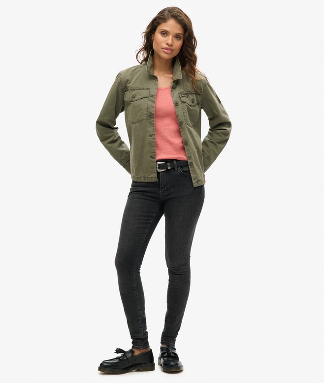 Superdry Camiseta De Tirantes Con Ribete De Encaje Athletic Essentials