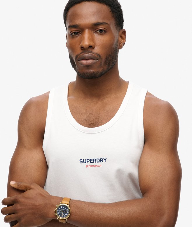 Superdry Camiseta De Tirantes De Corte Relajado Sportswear