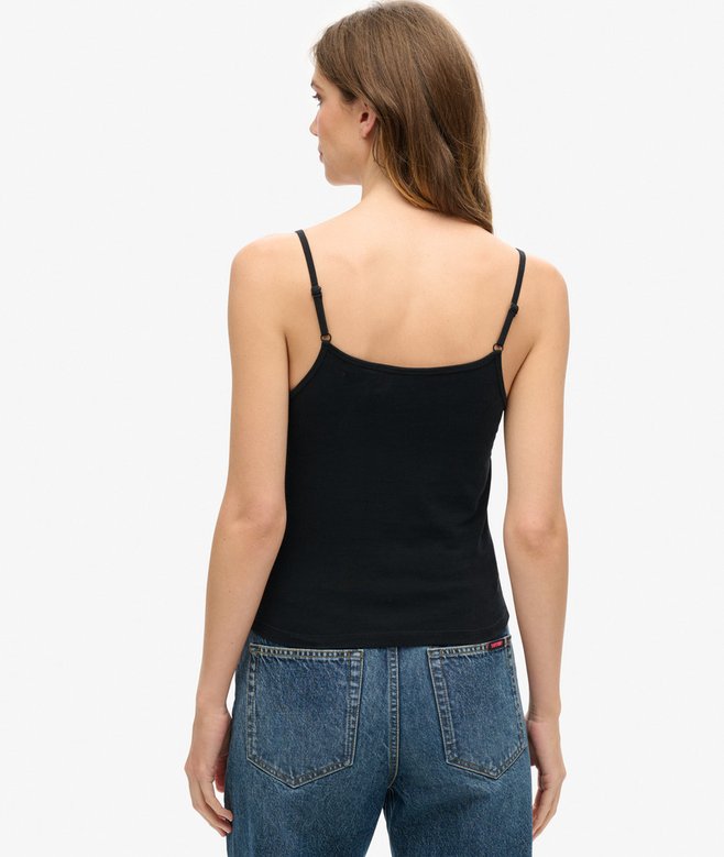 Superdry Camiseta De Tirantes Entallada Con Logotipo Sportswear