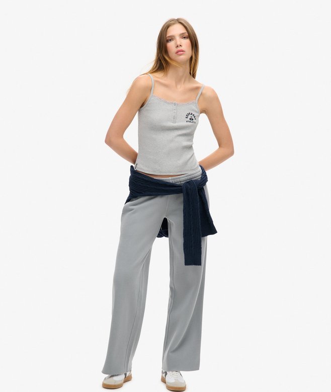 Superdry Camiseta De Tirantes Gráfica Con Botones Athletic Essentials