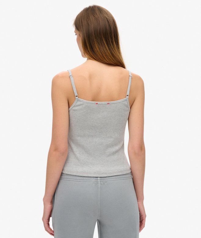 Superdry Camiseta De Tirantes Gráfica Con Botones Athletic Essentials