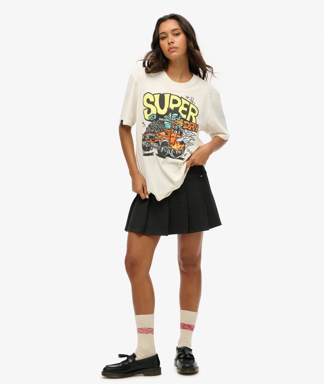 Superdry Camiseta Extragrande De Corte Holgado Dragnut Odd Rods