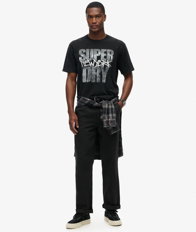 Superdry Camiseta Fotográfica De Corte Holgado Skate