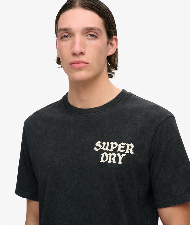 Superdry Camiseta Fotográfica De Corte Holgado Skate