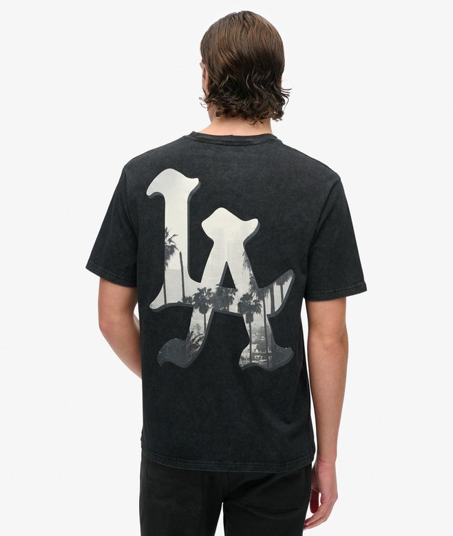 superdry Camiseta fotográfica de corte holgado Skate