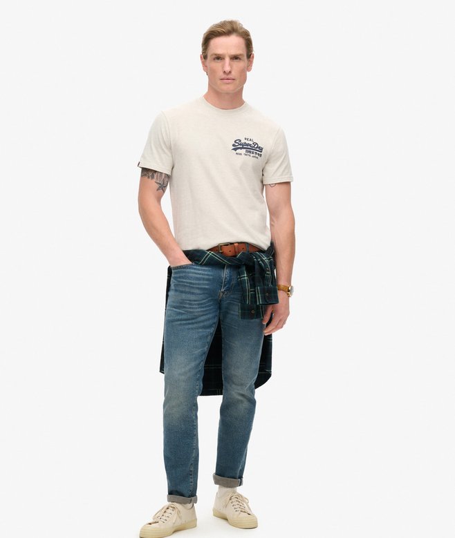 Superdry Camiseta Gráfica Clásica Con Logotipo Vintage