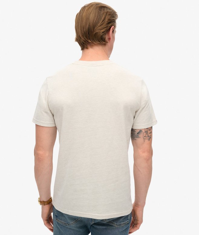 Superdry Camiseta Gráfica Clásica Con Logotipo Vintage