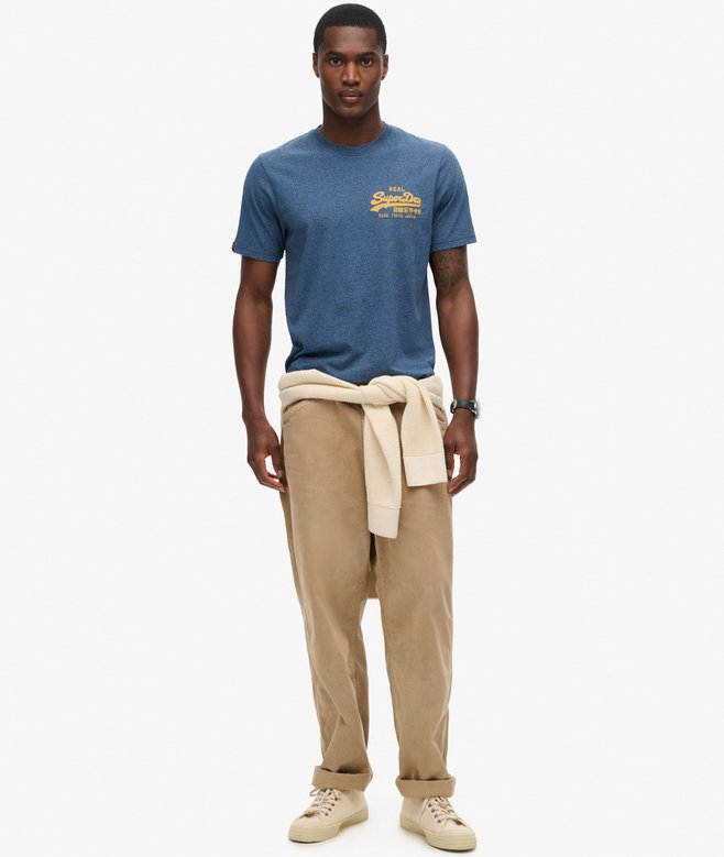 Superdry Camiseta Gráfica Clásica Con Logotipo Vintage